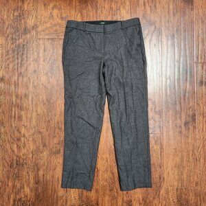 Gray 100% wool trousers by J Crew
